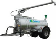 Hígtrágya tartályok Bauer Irrigation Pump tanker P103 injekt single axle