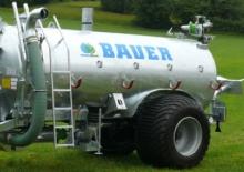Hígtrágya tartályok Bauer Irrigation Pump tanker P61 single axle