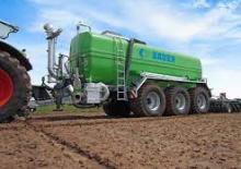 Hígtrágya tartályok Bauer Irrigation Pump tanker poly 105 EA single axle