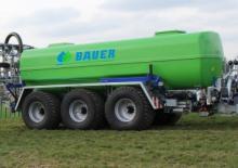 Hígtrágya tartályok Bauer Irrigation Pump tanker poly 81+ tandem axle