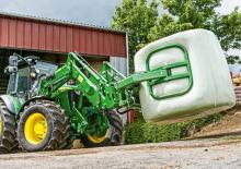 Homlokrakodók John Deere 543R