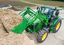 Homlokrakodók John Deere H260 NSL 