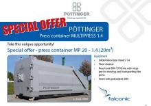Hulladékprések Pöttinger MP 20-1400