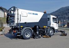 Kettős működésű seprőgépkocsik Schmidt SK 600 dual