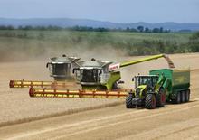 Kombájnok Claas Lexion 750 TerraTrac