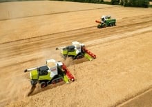 Kombájnok Claas Trion 650 Terra Trac