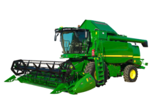 Kombájnok John Deere W 550 HM