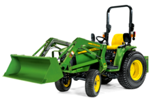Kommuniális traktorok - elülső felfüggesztéssel John Deere 3036 E