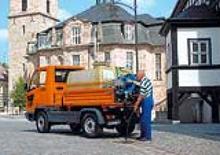 Kommuniális traktorok - elülső felfüggesztéssel Multicar FUMO Tipper DK