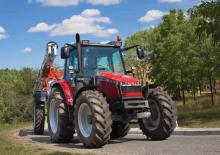 Kommuniális traktorok - elülső felfüggesztéssel Massey Ferguson MF 6480
