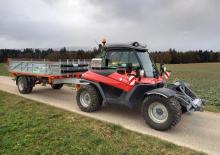 Kommuniális traktorok - elülső felfüggesztéssel Aebi TT 281+