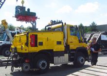 Kommuniális traktorok - elülső felfüggesztéssel Unimog U 429 Euro 6
