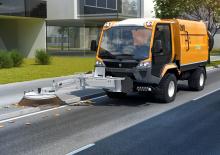 Kommuniális traktorok - elülső felfüggesztéssel Lindner Unitrac 112L LDrive