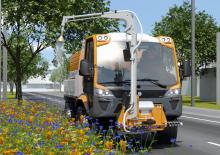 Kommuniális traktorok - elülső felfüggesztéssel Lindner Unitrac 112L LDrive