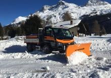 Kommuniális traktorok - elülső felfüggesztéssel Aebi VT 450 Vario