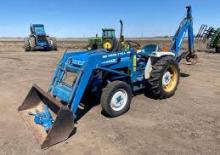 Kompakt kommunális traktorok Ford-NH 1710