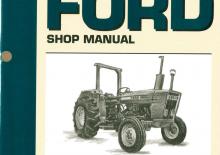 Kompakt kommunális traktorok Ford-NH 2310