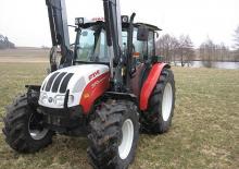 Kompakt kommunális traktorok Steyr 370 Kompakt