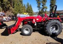 Kompakt kommunális traktorok Mahindra 4540