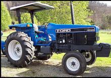 Kompakt kommunális traktorok Ford-NH 5640