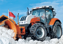 Kompakt kommunális traktorok Steyr 6210 CVT K