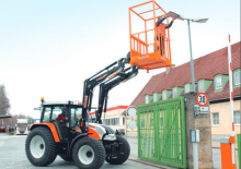 Kompakt kommunális traktorok Steyr 9105 MT K