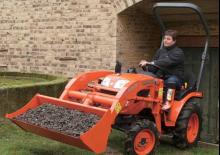 Kompakt kommunális traktorok Kubota B 1620