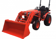 Kompakt kommunális traktorok Kubota B2301