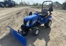 Kompakt kommunális traktorok New Holland Boomer TZ18DA