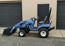 Kompakt kommunális traktorok New Holland Boomer TZ22DA