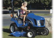 Kompakt kommunális traktorok New Holland Boomer TZ25DA