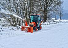 Kompakt kommunális traktorok Kubota BX231