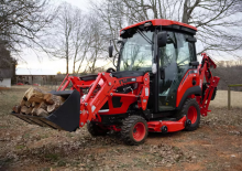 Kompakt kommunális traktorok Kioti CS2530H Cab