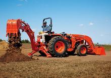 Kompakt kommunális traktorok Kubota L 3200
