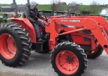 Kompakt kommunális traktorok Kubota M6800