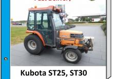 Kompakt kommunális traktorok Kubota ST 25 Bügel