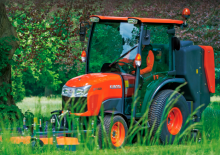 Kompakt kommunális traktorok Kubota ST371-C