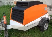 Kompresszoros szállítógépek Brinkmann Estrich Boy DC 260/45