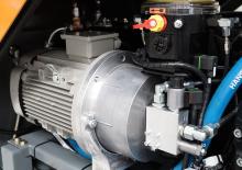 Kompresszoros szállítógépek Brinkmann Estrich Boy EC 350 BS 
