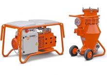 Kompresszoros szállítógépek PFT Silomat trans plus DF QC 100