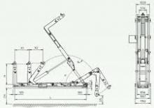 Konténer-emelőhorgos tehergépkocsik Hyva Lift 26-60 S