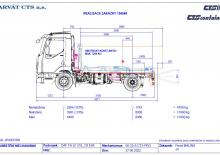 Konténer-emelőhorgos tehergépkocsik CTS CTS Pro 06-41 S