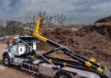 Konténer-emelőhorgos tehergépkocsik Palfinger HT 500 T