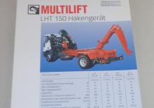 Konténer-emelőhorgos tehergépkocsik Multilift LHT 150.41