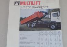 Konténer-emelőhorgos tehergépkocsik Multilift LHT 260.56