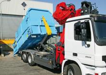 Konténer-emelőhorgos tehergépkocsik Palfinger T 18