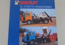 Konténeremelős tehergépkocsik Multilift SL 0100 TA (sw)