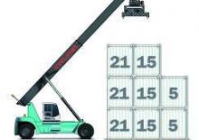 Konténerrakodó targoncák Konecranes 2518 TC3
