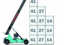 Konténerrakodó targoncák Konecranes SMV 4127 TC 6