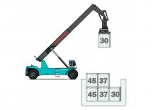 Konténerrakodó targoncák Konecranes SMV SC 4542 TAX 5